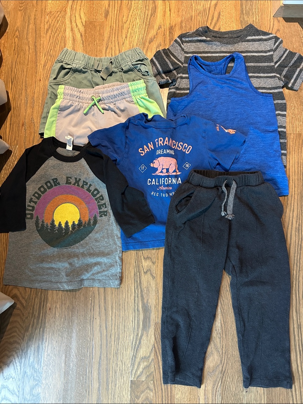 Mixed boy bundle (4/5) Zara, Primary, San Francisco.